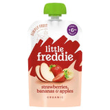 Little Freddie Organic Fragrant Strawberries Bananas & Apples   100g