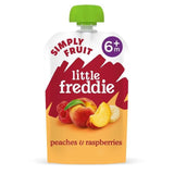Little Freddie Peaches & Raspberries Pouch 6 mths+ 100g