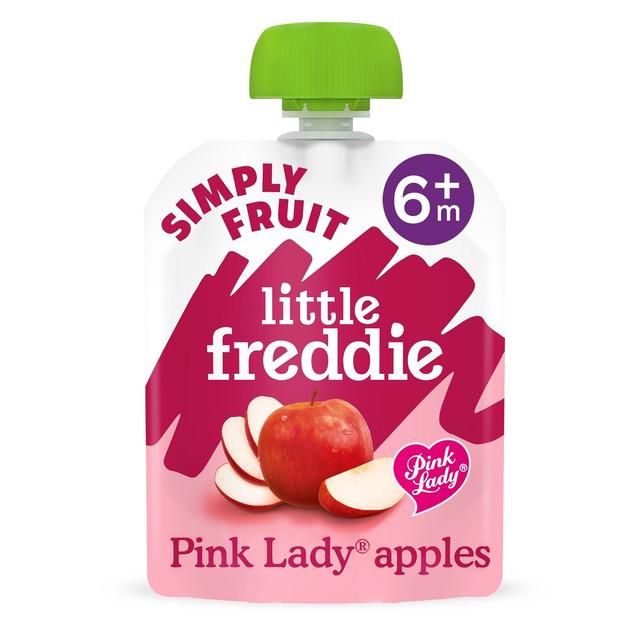 Little Freddie Pink Lady Apples Organic Pouch 6 mths+ 70g