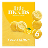 Little Moons Vegan Yuzu Lemon Mochi Ice Cream 6 x 32g