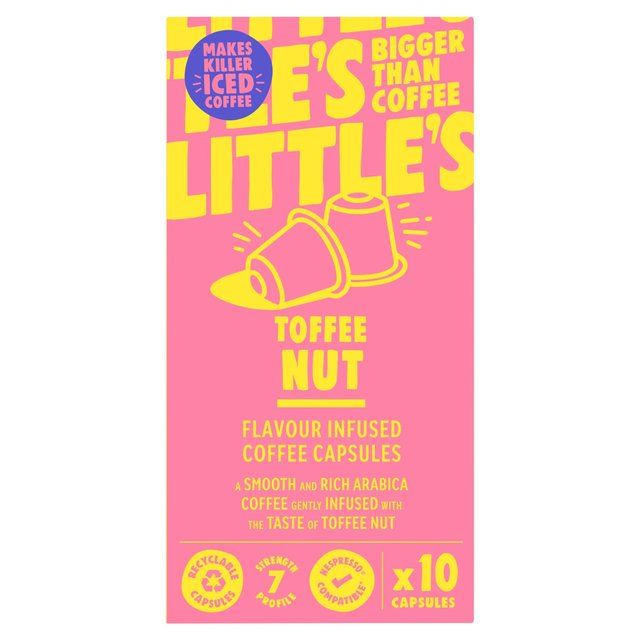 Little's Toffee Nut Nespresso Compatible Capsules 10 per pack