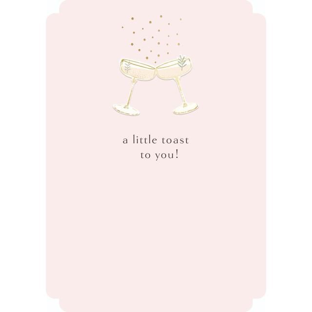 Little Toast To You Congratulations Card