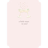 Little Toast To You Congratulations Card
