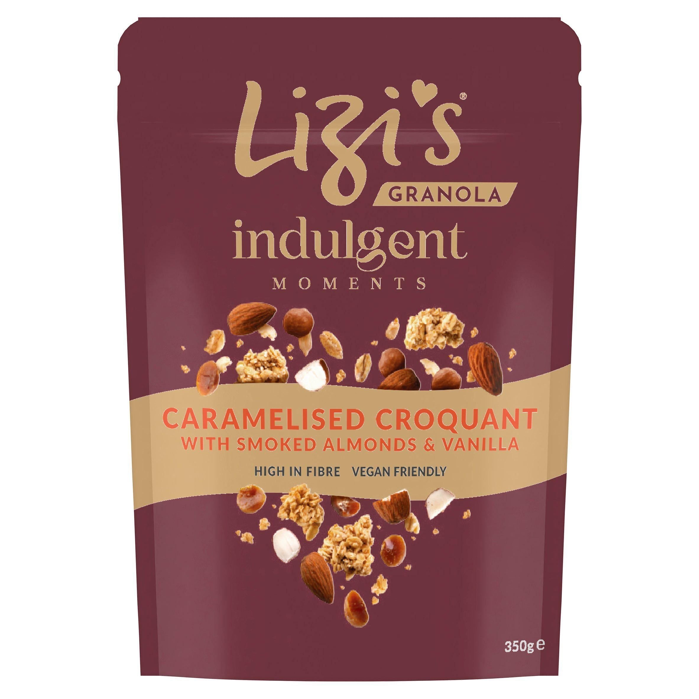 Lizi's Indulgent Moments Caramelised Croquant Granola 350g