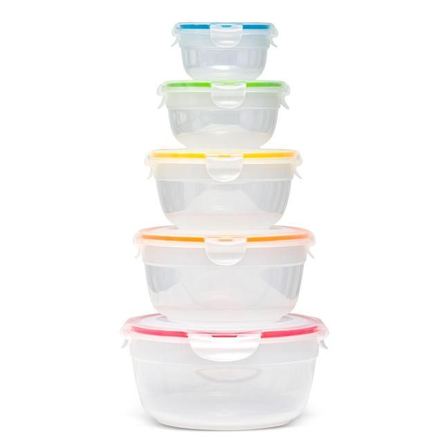 Lock & Lock Round Food Container Set 5 per pack