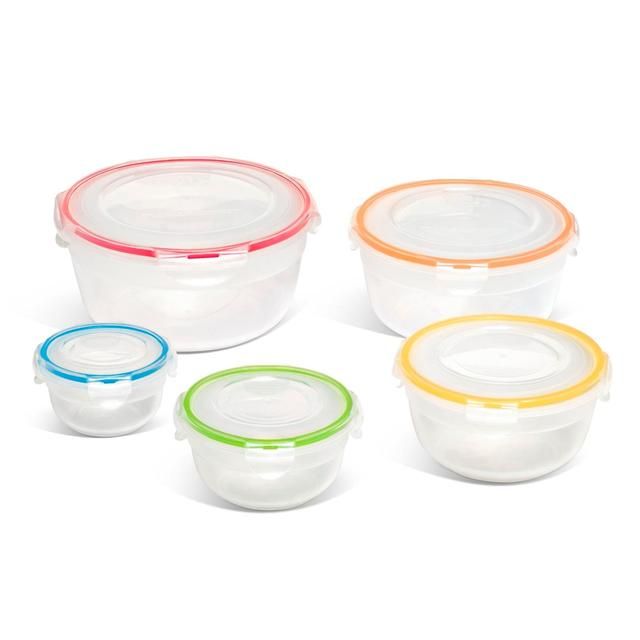 Lock & Lock Round Food Container Set 5 per pack