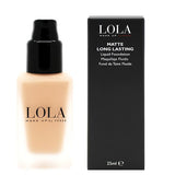 LOLA MAKE UP Matte Long Lasting Foundation B041 Desert Sand Persian Melon