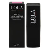 LOLA MAKE UP Matte Long Lasting Lipstick 111 Purple Rock