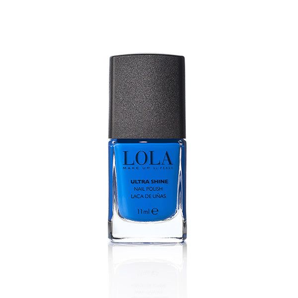 LOLA MAKE UP Nail Polish #10 Free Formula 017 Ice Queen Malibu Blue