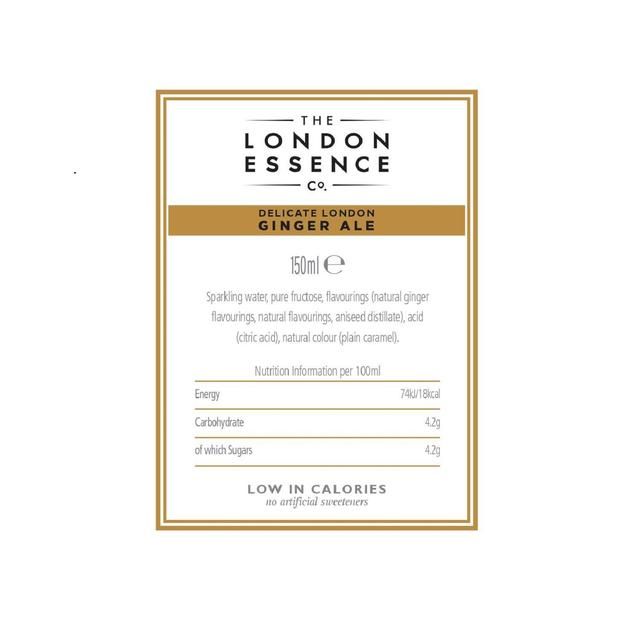 London Essence Co. Ginger Ale Cans 6 x 150ml