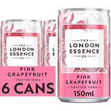 London Essence Co. Pink Grapefruit Cans   6 x 150ml