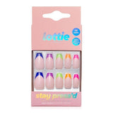 Lottie London Stay Press'D on Nails - Neon Vibes