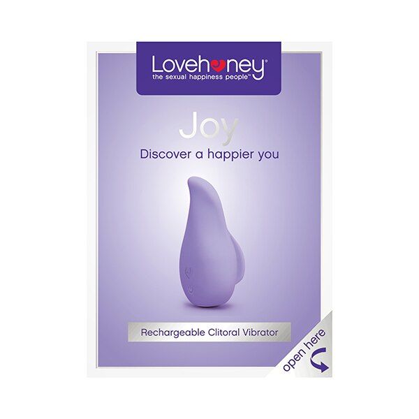 Lovehoney Joy Rechargeable Clitoral Vibrator Purple