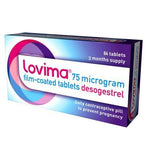 Lovima 75 Microgram Film-Coated Tablets 84s - 3 month supply