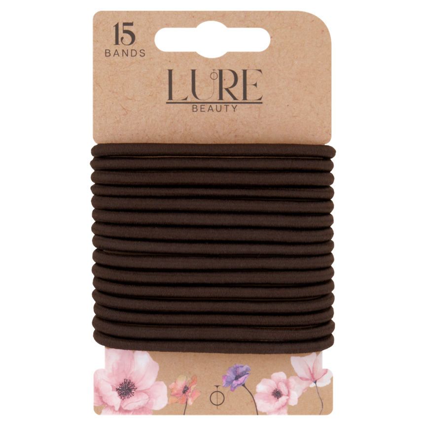 Lure Beauty 15 Wide Snagfree Bands Brown
