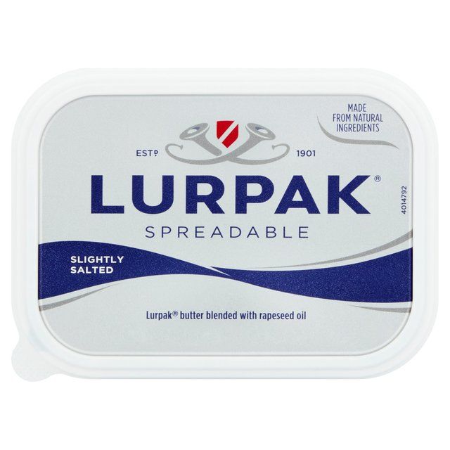 Lurpak Slightly Salted Spreadable Butter 250g