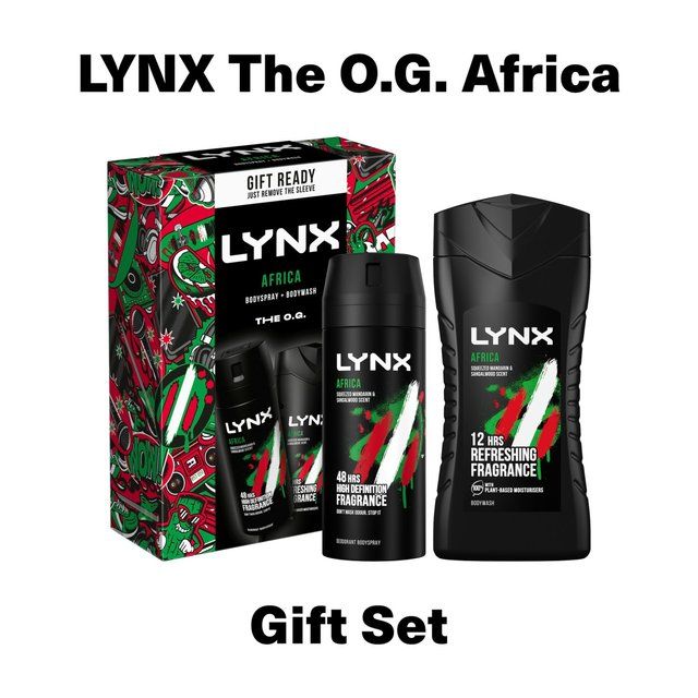 Lynx Africa Duo Gift Set   435g