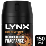 Lynx Dark Temptation 48h Deodorant Body Spray for Men 150ml