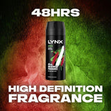 Lynx Deodorant Aerosol Bodyspray Africa 150ml
