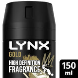 Lynx Deodorant Bodyspray Aerosol Gold 150ml 150ML