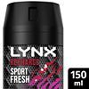 Lynx Sport Body Spray Arctic Mint & Cooling Spices Recharge150ml