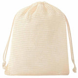 M&S 2 Organic Muslin Cloths & Reusable Bag White