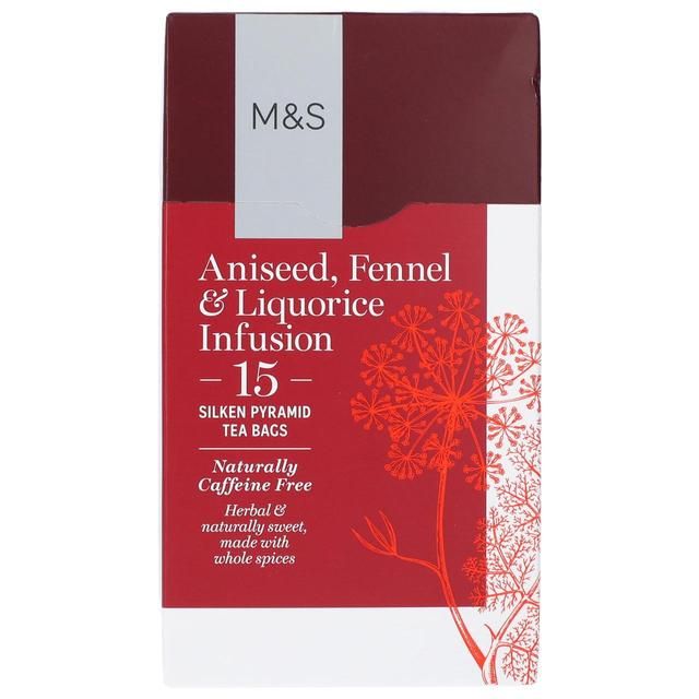 M&S Aniseed Fennel & Liquorice Infusion Tea Bags 15 per pack