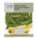 M&S Baby Corn & Sugar Snap Peas 200g