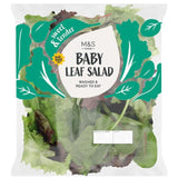 M&S Baby Leaf Salad Washed & Ready to Eat 80g
