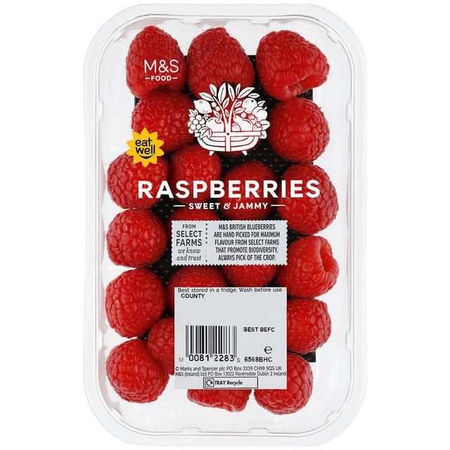 M&S British Raspberries 150g