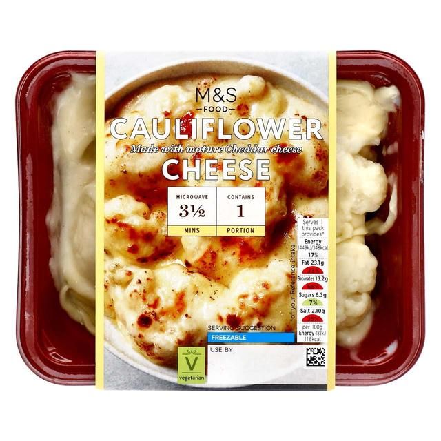 M&S Cauliflower Cheese with Mature Cheddar Cheese 300g