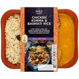 M&S Chicken Korma with Basmati Rice 400g