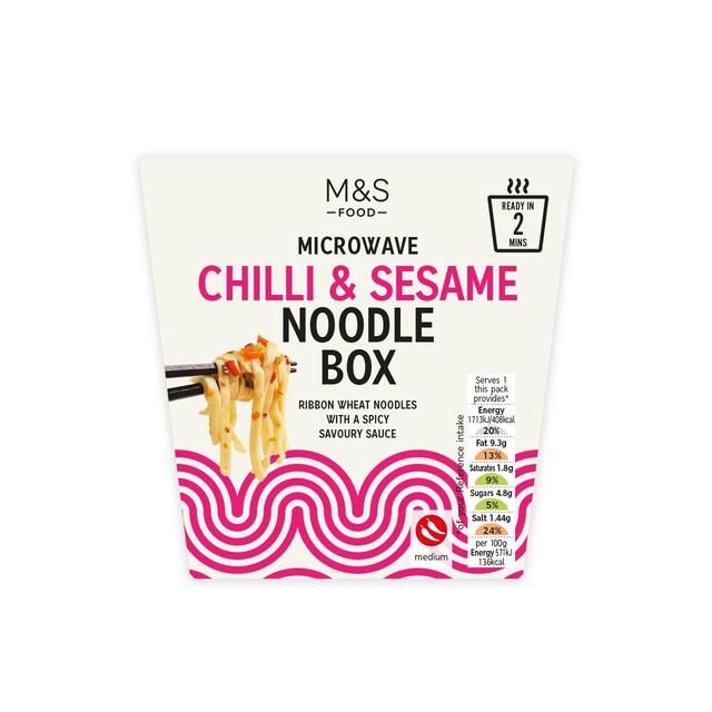 M&S Chilli & Sesame Noodle Box 300g