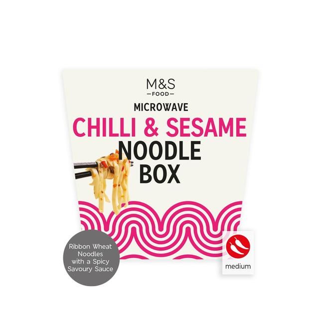 M&S Chilli & Sesame Noodle Box 300g