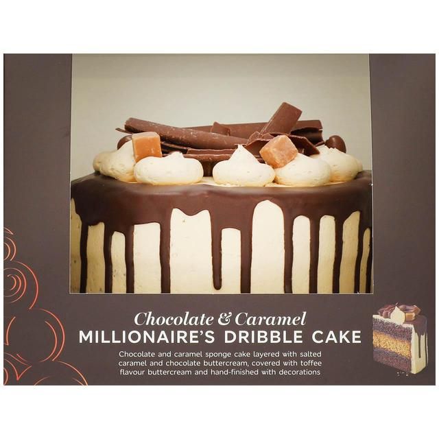 M&S Chocolate & Caramel Millionaire Cake 890g