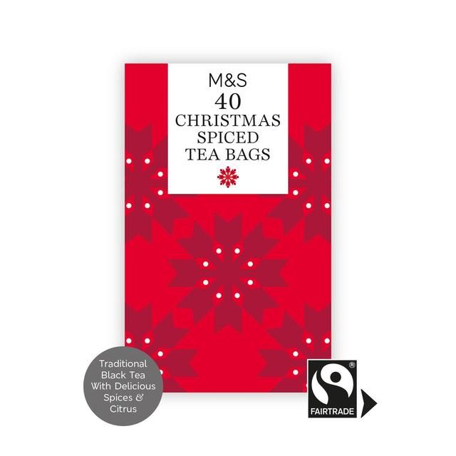 M&S Christmas Spiced Tea   40 per pack