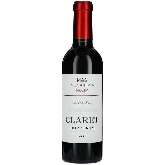 M&S Classics Claret Bordeaux Half Bottle 37.5cl