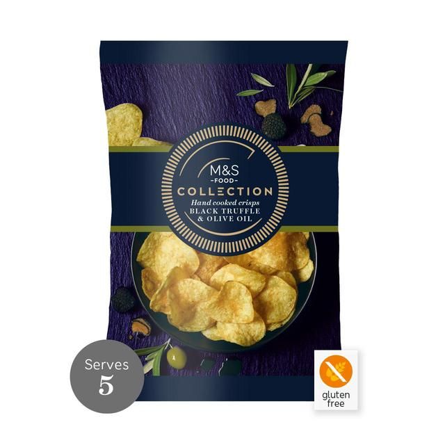 M&S Collection Truffle & Olive Oil Crisps 150g