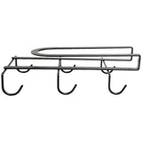 M&S Collection Wire Under Shelf Cup Rack One Size Black
