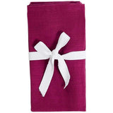M&S Cotton Cabana Napkins Purple 4 per pack