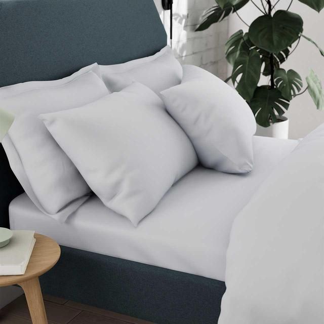 M&S Cotton Rich Pillowcases White 2 per pack