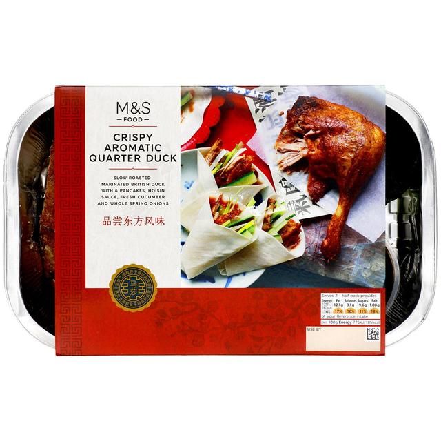 M&S Crispy Aromatic Quarter Duck 310g