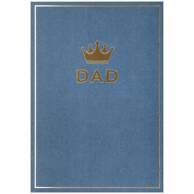 M&S Dad Crown Father's Day Card