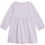 M&S Dash Print Dress 0 Months-3 Years Lilac