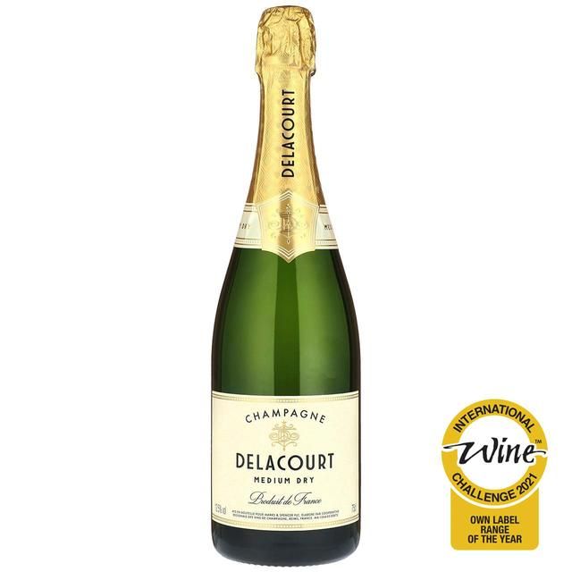 M&S Delacourt Champagne Medium Dry   75cl Default Title