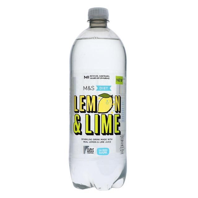 M&S Diet Sparkling Lemon & Lime 1L