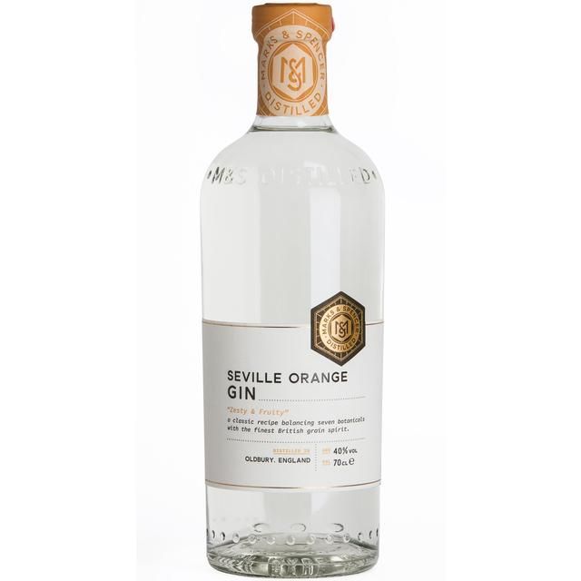 M&S Distilled Seville Orange Gin 700ml