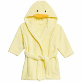 M&S Duck Hooded Robe 0-3 Years Yellow