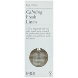 M&S Fresh Linen Reed Diffuser 80ml