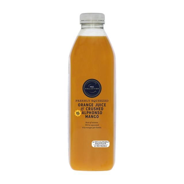M&S Freshly Squeezed Orange Juice & Crushed Mango 1L